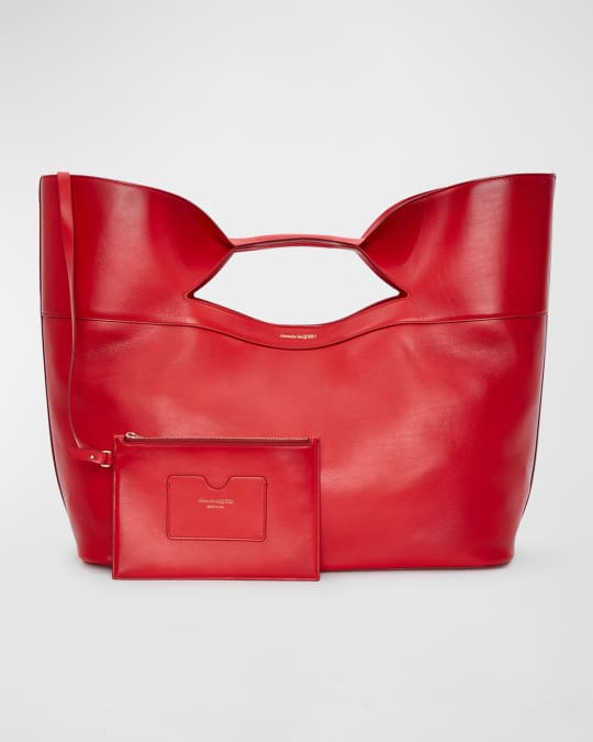 Alexander McQueen The Bow Large Top-Handle Bag