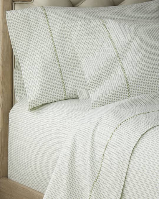 Cinde Sage Queen Sheet Set 