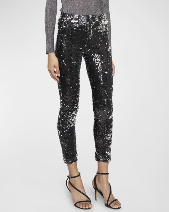 【送料&関税込】Isabel Marant Black Sequins Madilio Pant Isabel Marant Black Sequin Madilio Pant – LOZURI®
