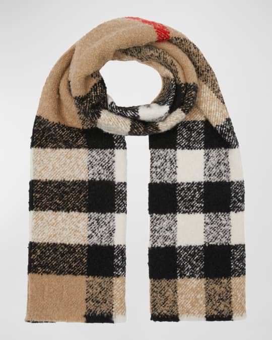 Burberry half mega scarf discount