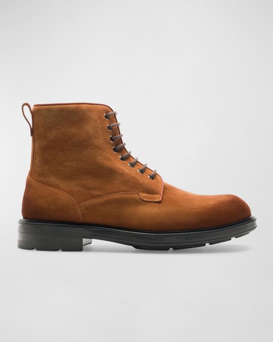 Magnanni Men s Lawton Suede Lace Up Boots Neiman Marcus