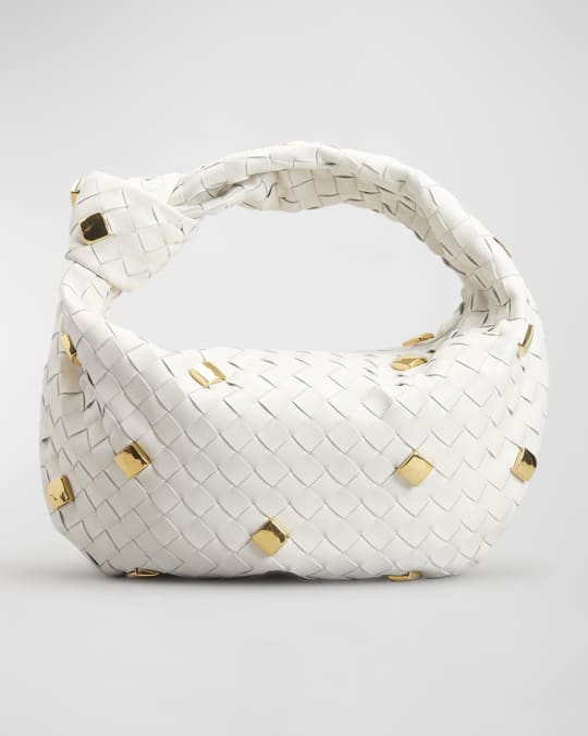 ハンドバッグ BOTTEGA VENETA JODIE TEEN HANDBAG IN INTRECCIATO NAPPA Bottega Veneta Travertine Intrecciato Woven Nappa Leather