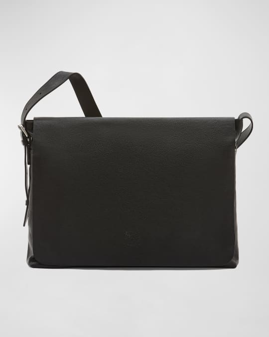 Il Bisonte Men's Brolio Leather Messenger Bag, L Neiman Marcus