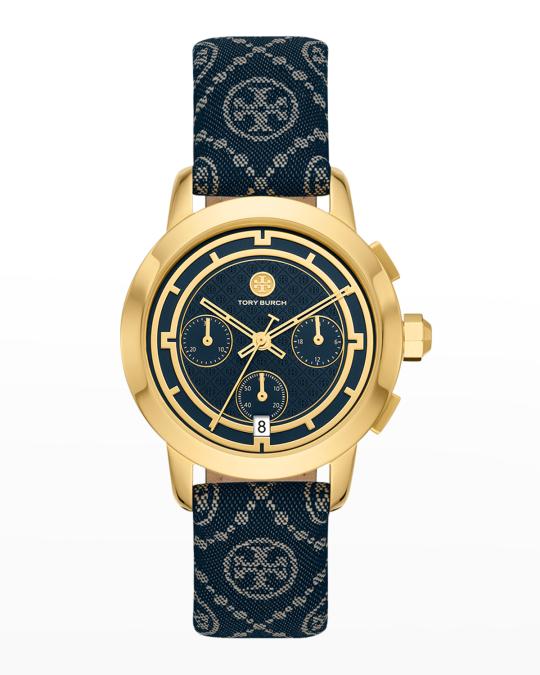 Tory Burch navy watch Mini Miller Watch: Women main image 3