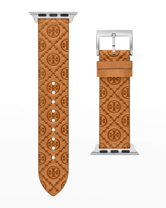 Tory Burch T Monogram Leather Band for Apple Watch 38 41mm