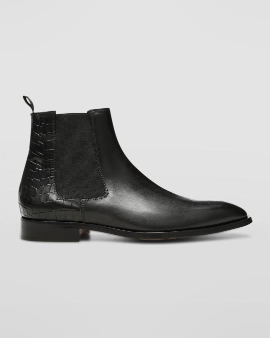 NEW Donald J Pliner Men’s Black Boots donald-j-pliner-BLACK-Ismael-  main image 3