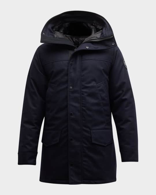Canada Goose Men's Langford Wool Down Parka | Neiman Marcus