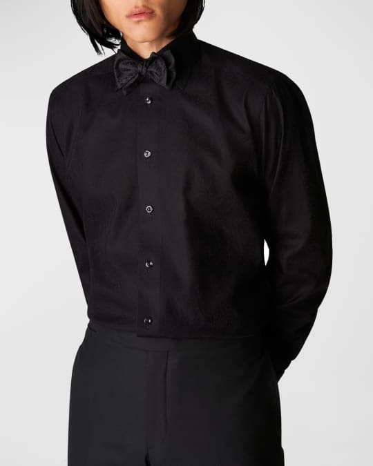 Eton Men's SlimFit Jacquard Dress Shirt Neiman Marcus