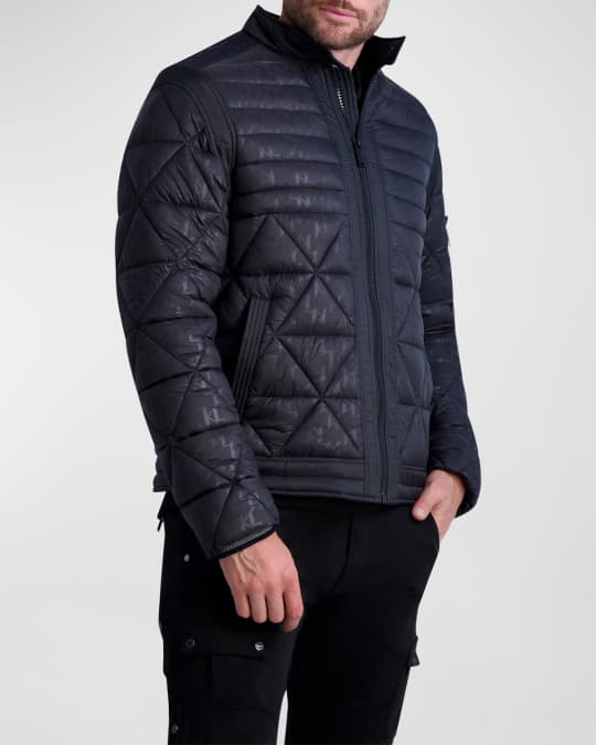 Karl lagerfeld quilted jacket best sale