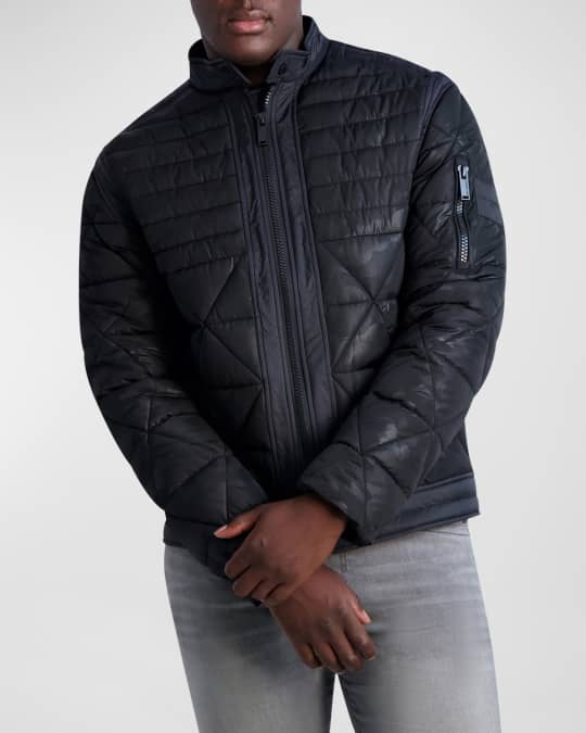 Karl lagerfeld quilted jacket online