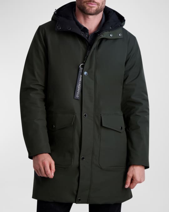 Karl lagerfeld new arrivals mens parka