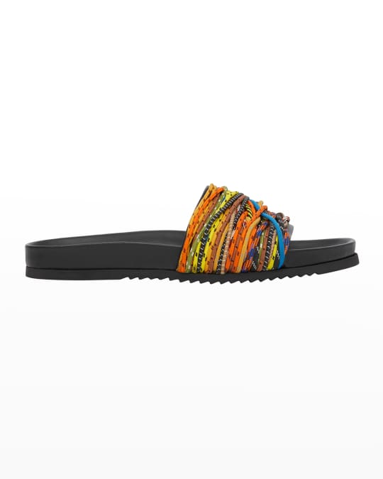 Burberry sandals mens hotsell orange