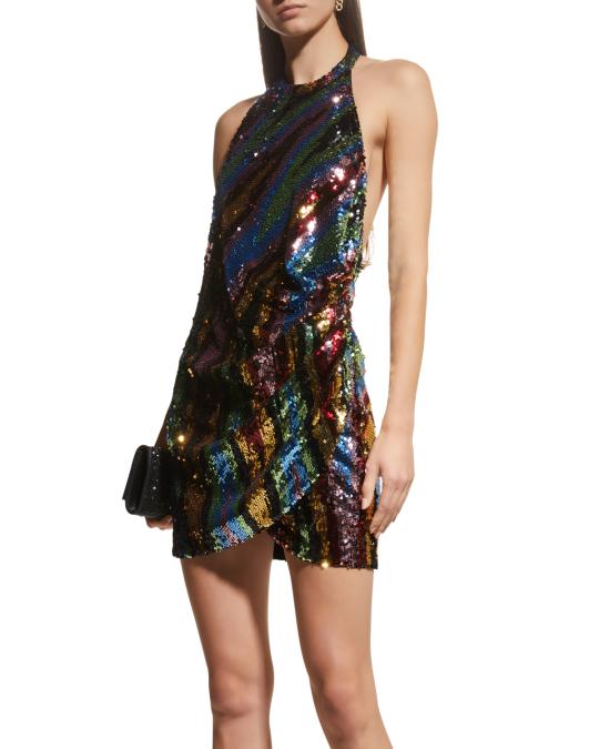 ronny kobo jo sequin dress Ronny Kobo Jo Sequin Dress Studio 54, New Years Eve, Sequin Dress by Ronny  Kobo