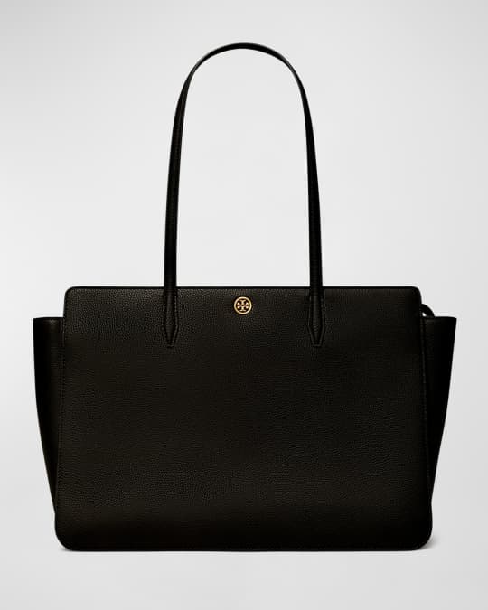 Tory Burch Robinson Pebbled Leather Tote Bag | Neiman Marcus