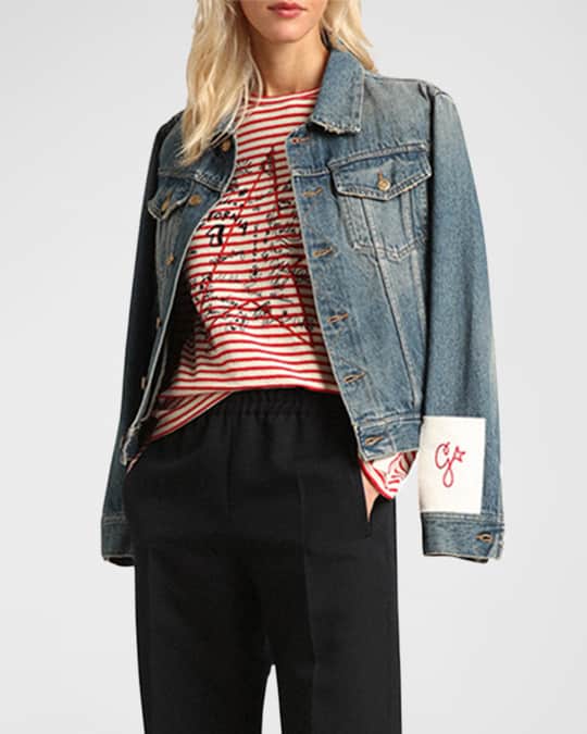 Neiman marcus jean jacket 2025