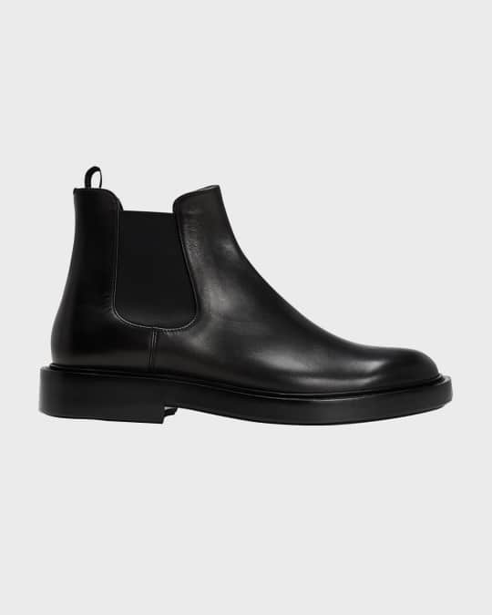 Giorgio armani chelsea sales boots