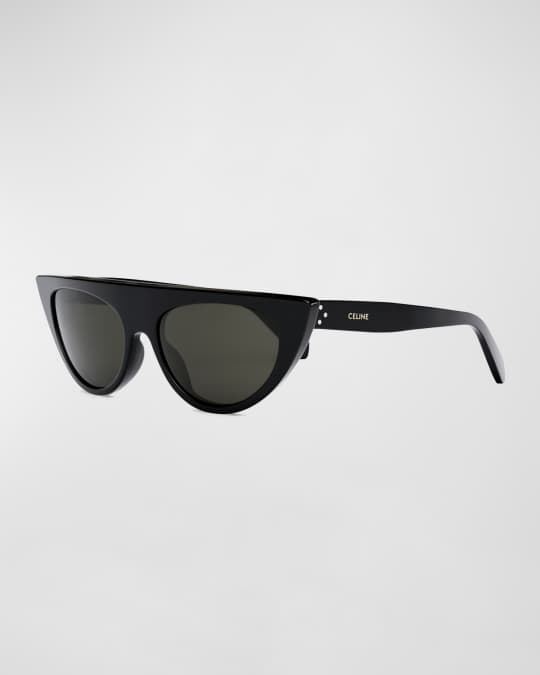 Celine bold flat top acetate sunglasses cheap