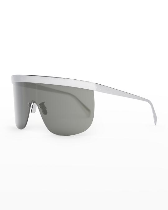 Celine Moon Metal Shield Sunglasses | Neiman Marcus display picture 1