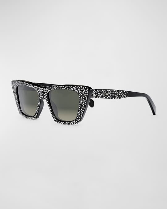 Celine hotsell crystal sunglasses