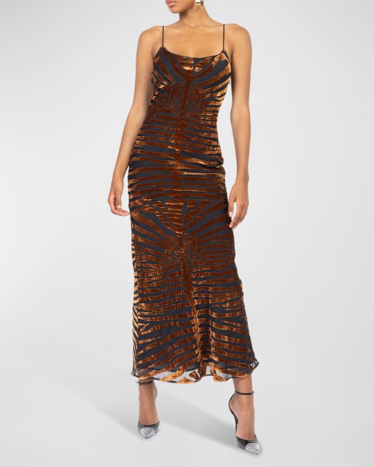 Ronny kobo floral velvet burnout ruched mini dress online