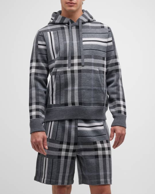 Men s Tinton Mixed Knit Hoodie