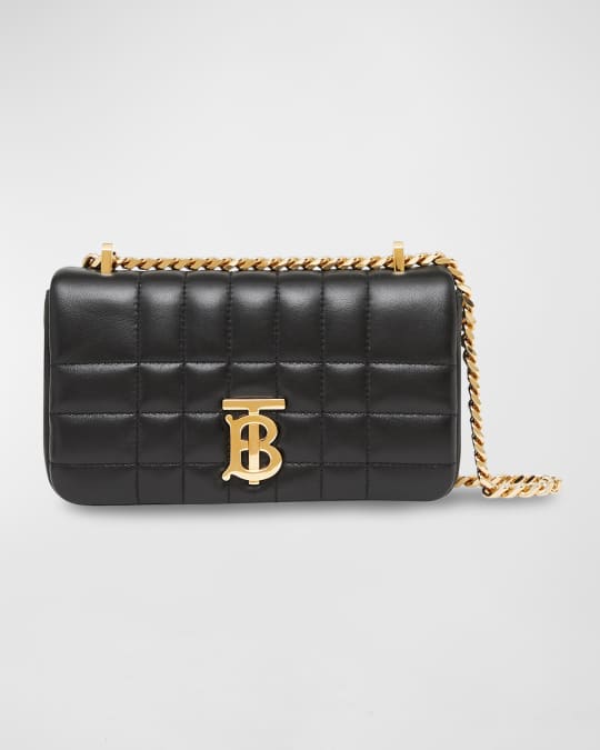 Burberry Lola Small Crystal-embellished Velvet Shoulder Bag