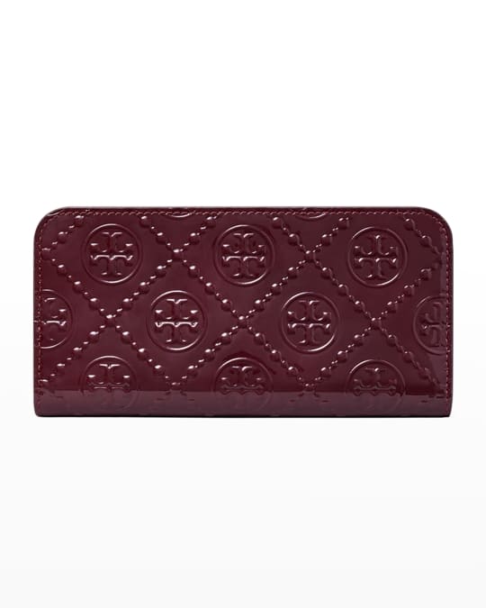 Tory burch fleming slim medium wallet hot sale