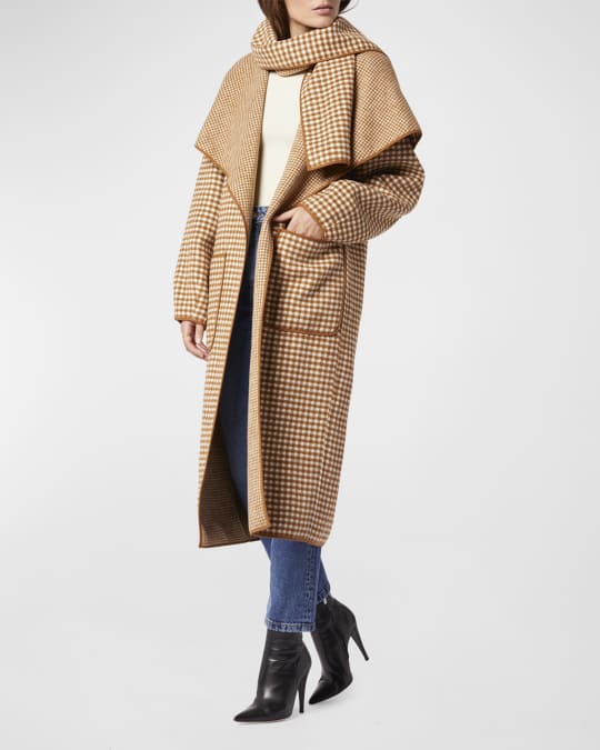 Joie houndstooth coat on sale