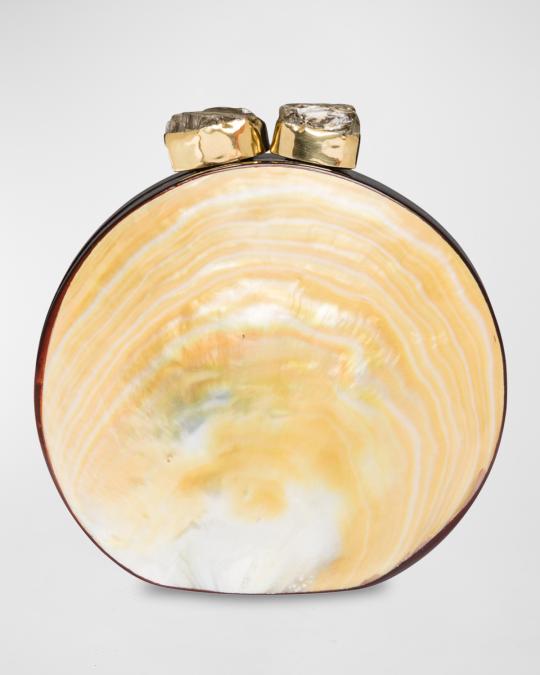 Rafe Conchita Shell Minaudiere w/ Chain Strap | Neiman Marcus