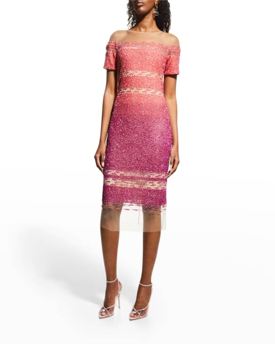 Neiman marcus cocktail dresses on sale top