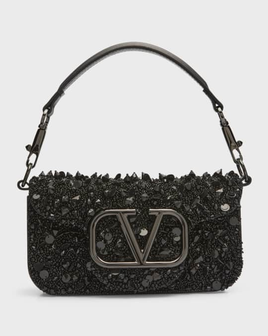 Valentino Garavani Loco Small VLOGO Sequins Shoulder Bag | Neiman Marcus