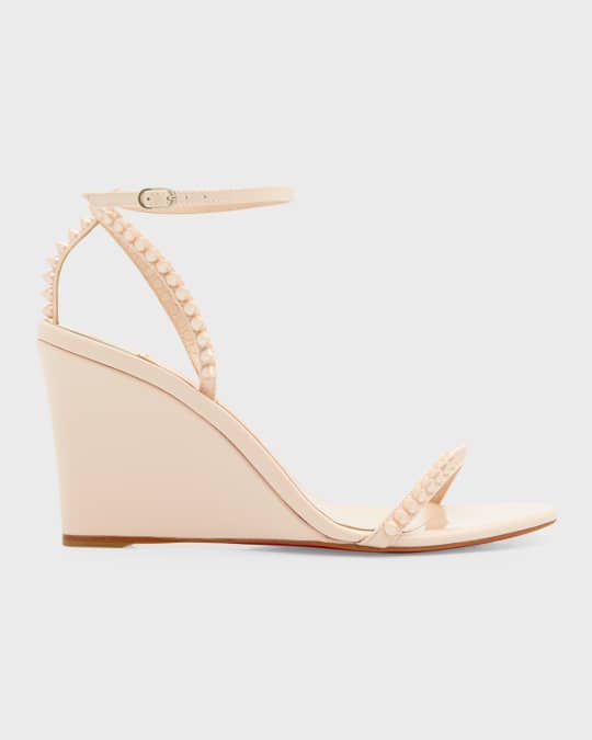 Wedge cheap red bottoms
