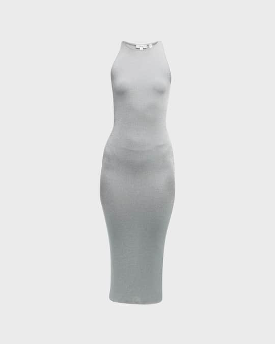 alc metallic dress A.L.C. Renzo Dress Antique Gold 4
