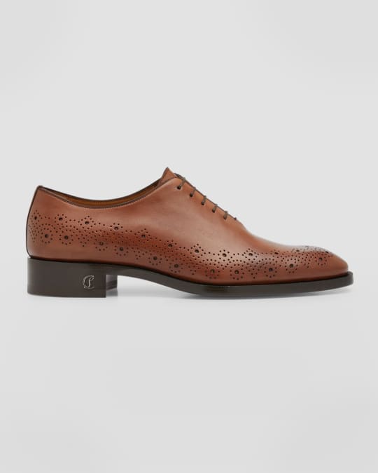 Red shop bottom oxfords
