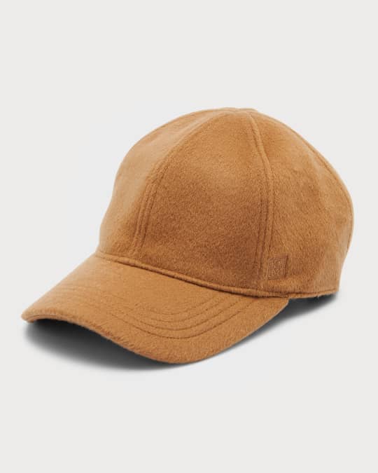Double Cashmere Ball Cap 