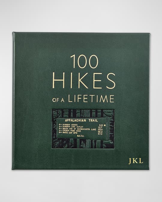 "100 Hikes Of A Lifetime" Book - Personalized 