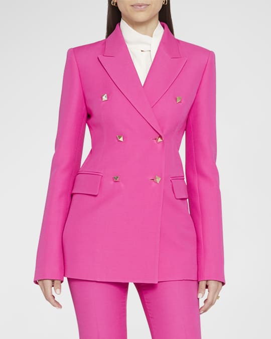 Valentino Garavani Giacca Avvitata Blazer Jacket | Neiman Marcus