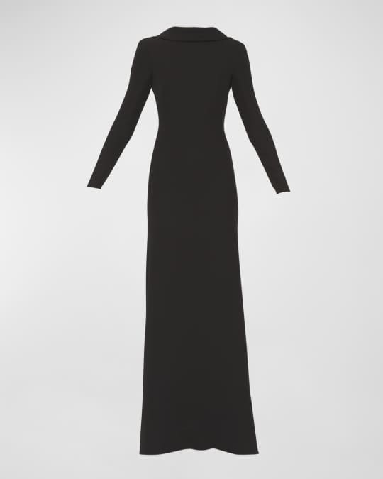 ワンピース VALENTINO BOW-DETAILED CADY PENCIL DRESS Valentino bow-detailed cady pencil dress (VALENTINO