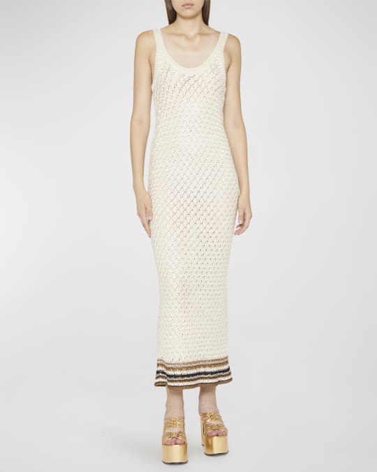 Valentino crochet dress top
