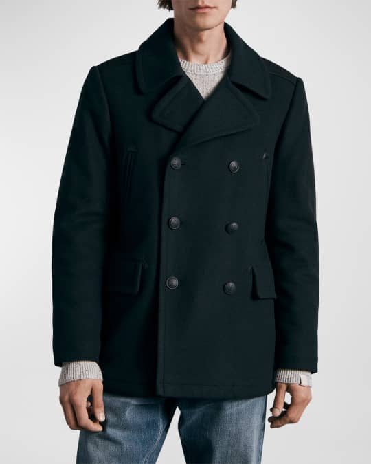 Topman peacoat on sale
