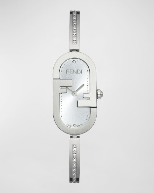 【１着でも送料無料】 Fendi Marcus Neiman | Diamonds with Watch Oval Vertical O'Lock 時計