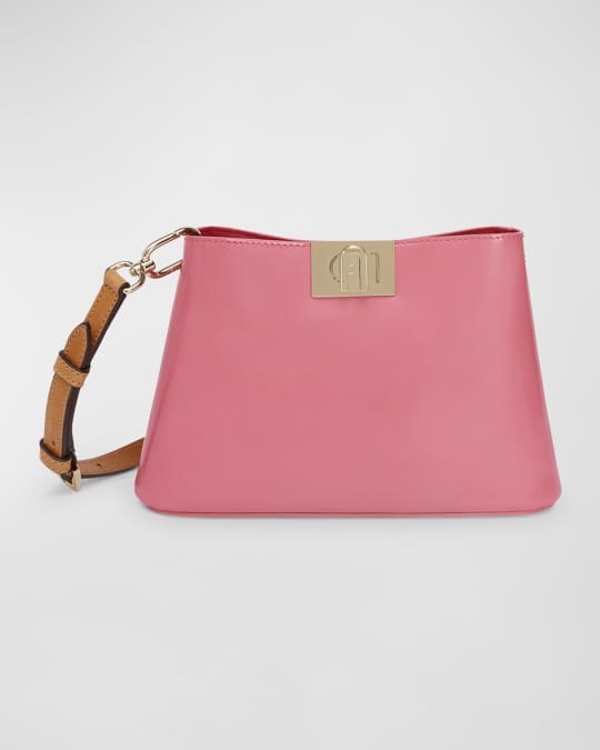 Furla Fleur Small Leather Shoulder Bag | Neiman Marcus