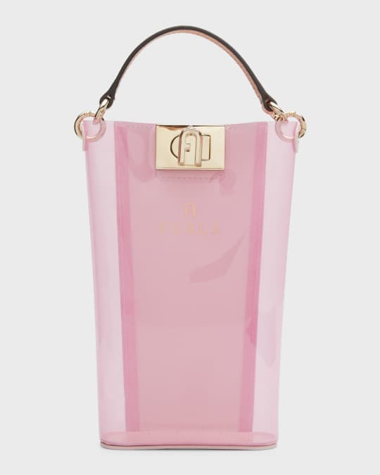 Furla 1927 Mini Vertical Clear Crossbody Bag Neiman Marcus