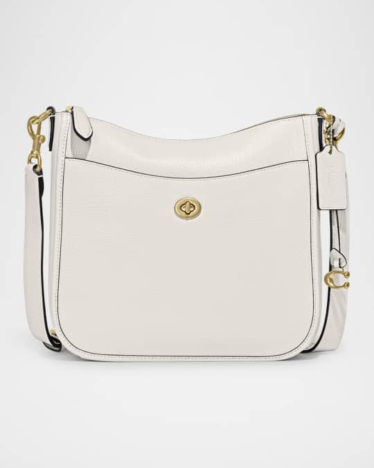 Hobo Crossbody - Coach - Leather - White