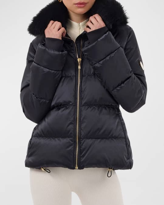 Gorski Apres Ski Jacket w Detachable Lamb Fur Collar Neiman Marcus