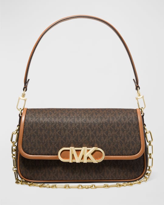 Parker Monogram Convertible Pouchette Shoulder Bag