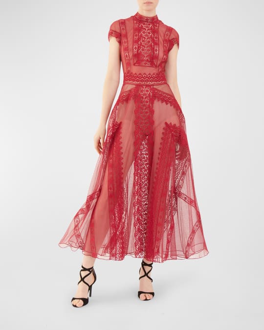 Zuhair murad midi dress clearance