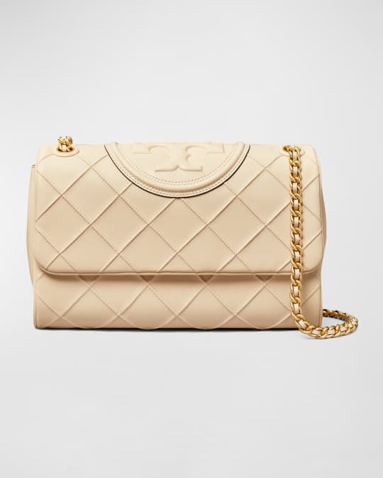 Fleming Woven Lambskin Convertible Shoulder Bag