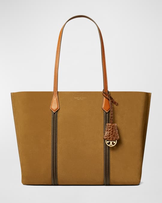 Tory Burch Perry Suede East-West Tote Bag | Neiman Marcus
