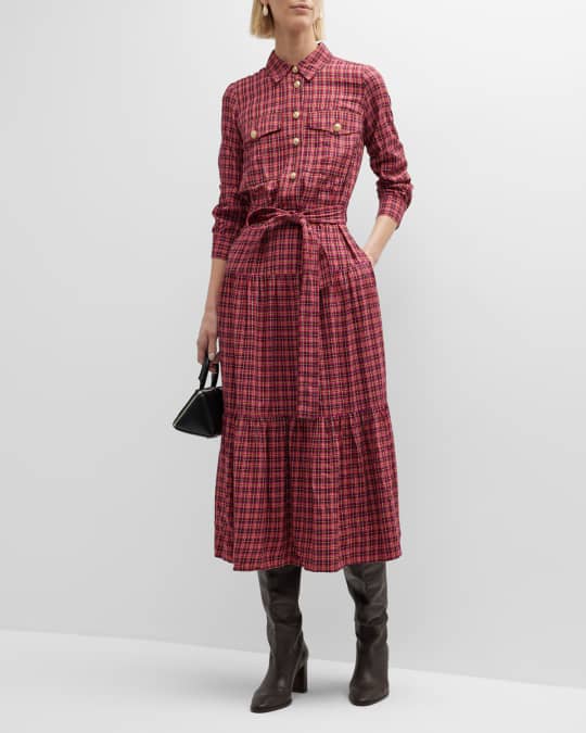 Derek lam 10 crosby red dress top
